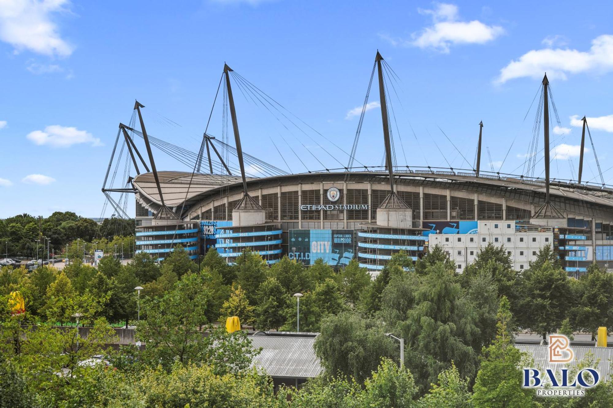 Modern Spacious 2Bedroom Apartment Great! Location By Etihad Mancity Stadium& Coop Live Arena Μάντσεστερ Εξωτερικό φωτογραφία